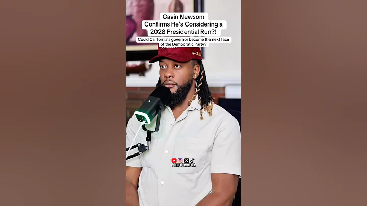 Gavin Newsom Confirms He’s Considering a 2028 Presidential Run?! #gavinnewsom #california #shorts