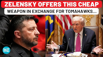 Zelensky Offers This Cheap Ukraine Weapon To US In Exchange For Tomahawk Missile…: Fooling Trump?