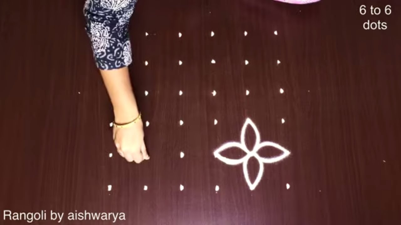 Latest Friday Theme Patterns Different Rangoli