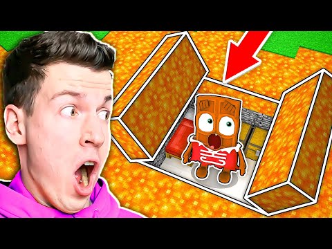 😱 Шоколадка ЧОКО Показал Свою *СЕКРЕТНУЮ* БАЗУ в Майнкрафт !
