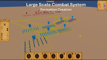 Large Scale Combat System: Formation Creation