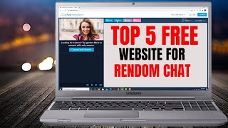 Top 5 Random Video Chat Websites And Apps 2021 Free To Use Random Chat Apps screenshot 5