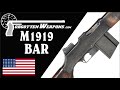 Colt automatic machine rifle model 1919 the first commercial bar