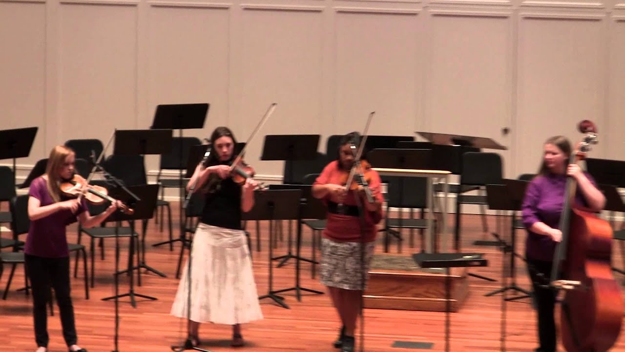 Radioactive String Quartet Belmont String Crossings Camp 2013 YouTube
