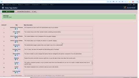 Introduction to BF SEO for Joomla