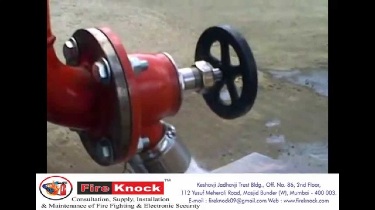 FIRE HYDRANT LINE FLUSHING FIRE KNOCK YouTube