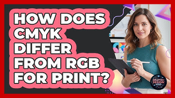 How Does CMYK Differ From RGB For Print?