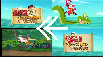 All The Official Jake and The Neverland Pirates Reversed