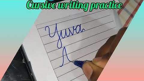 Name writing in cursive#learncursivewriting#how to write name in cursive for beginners#beginnerguide