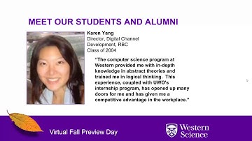 Virtual Fall Preview Day 2020 - Computer Science Overview - Western University