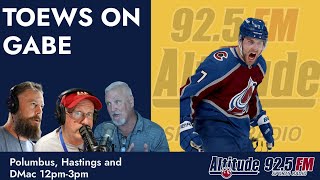 Is Landeskog coming back for game 1? Devon Toews FULL INTERVIEW with PHD