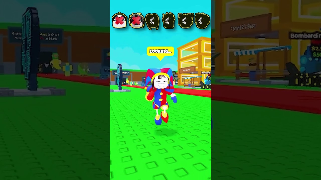 Hide and go seek WITH  DIGITAL CIRCUS! #shorts 🟢