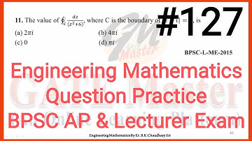 #127 Daily Question Practice of Engineering Mathematics for BPSC (Assistant Professor & Lecturer)