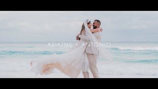 Boda en el Hotel Emporio Cancun | Ariatne + Antonio | Cancun Wedding Highlights