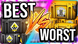 OPENING THE BEST AND WORST CS:GO CASE