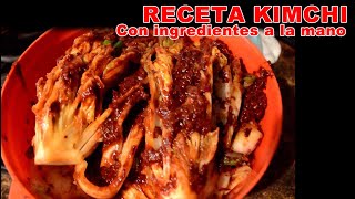 [RECETA] - KIMCHI Vegano - ArnoldoGo