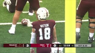 Texas State vs  Troy 10-10-20