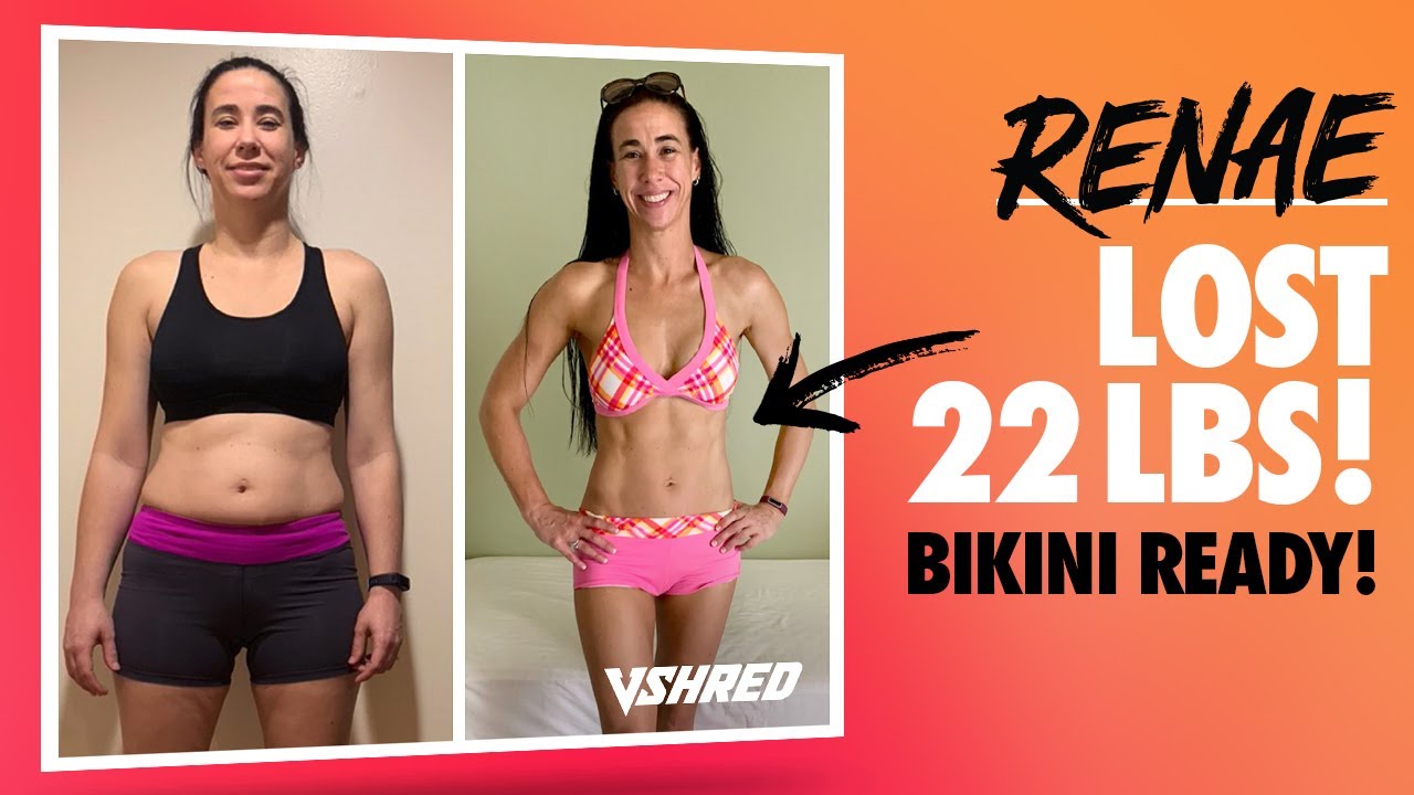 V Shred Review 22 Pounds Lost with Toned in 90 Days! YouTube