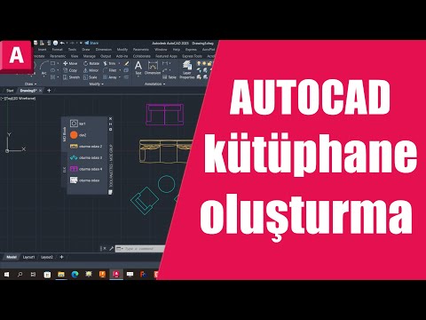 Video: AutoCAD'de özellik paletini nasıl açarım?