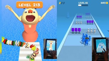 NOODLES RUN VS JOIN & CLASH  RUNNER Max Levels All Trailers New Updates iOS Android Mobile NPYT