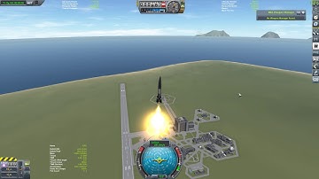 KSP V1 and V2 missile tests.