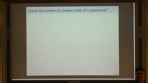 Mr. Wenda Li | Evaluating winding numbers through Cauchy indices in Isabelle/HOL
