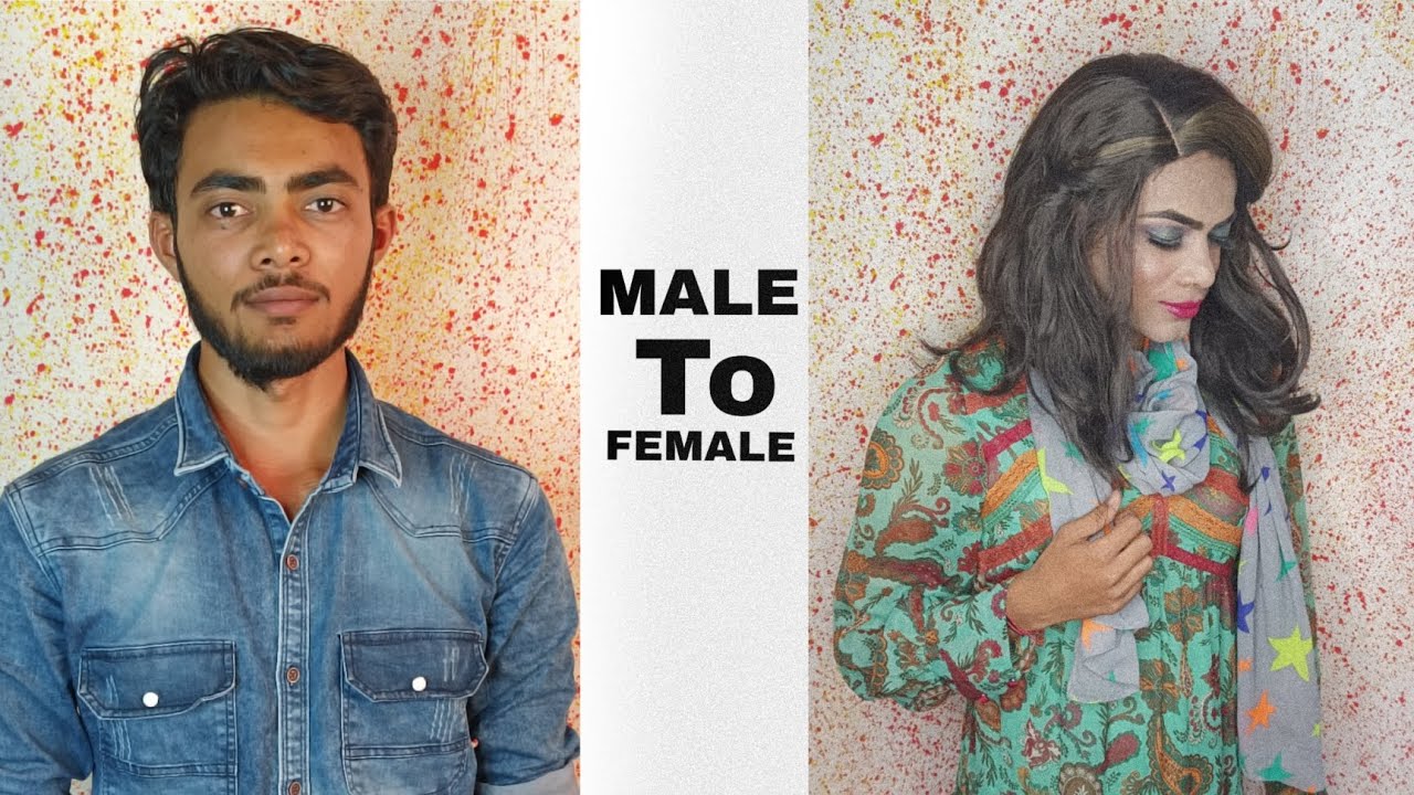 Male to female || Boy to girl || transformation || Party look