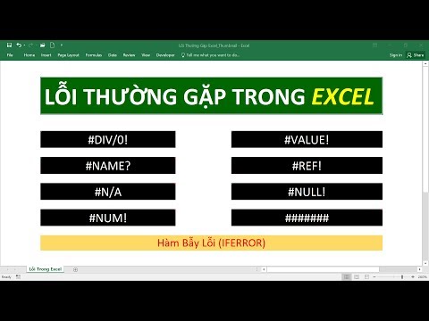 #### Trong Excel Là Lỗi Gì - Các Lỗi Thường Gặp Trong Excel | Cách Khắc Phục (Chi tiết nhất)