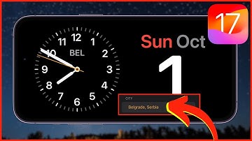 How to Change Time on StandBy Mode iOS 17
