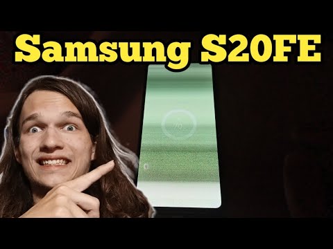 Видео: Attempting screen repair Samsung Galaxy S20FE
