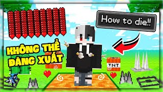 Minecraft nhưng Bạn Không Thể Đăng Xuất Khỏi Game | Siro Tìm Mọi Cách Để Sinh Tồn Ngược