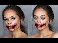 CHELSEA SMILE / Ripped Mouth SFX Makeup Tutorial