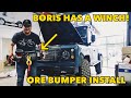 Ore winch bumper  warrior t1000 winch defender install