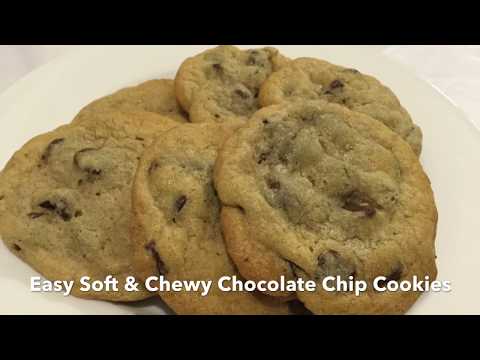 Easy soft and Chewy Chocolate Chip cookie recipe