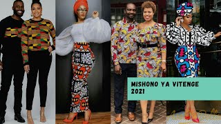 Mishono mizuri ya Vitenge 2021 | Mitindo ya Vitenge.