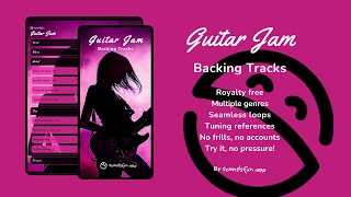 Guitar Jam Backing Tracks App by Soundsfun.app with looping, bespoke and royalty-free backing tracks screenshot 5