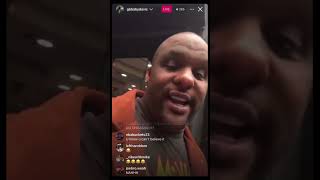 Glen “Big Baby” Davis goes live after prison sentence 😂😂