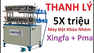 Máy đột khóa nhôm Xingfa Pma thanh lý chỉ 5x triệu | máy đột dập khóa cửa nhôm hệ | Lượng 0972709182