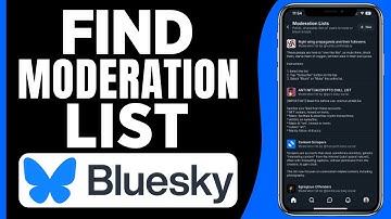 How To Find Moderation Lists On Bluesky App (2024) - Full Guide