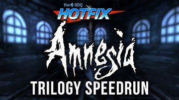 Amnesia Trilogy Speedrun LIVE on GDQ Hotfix