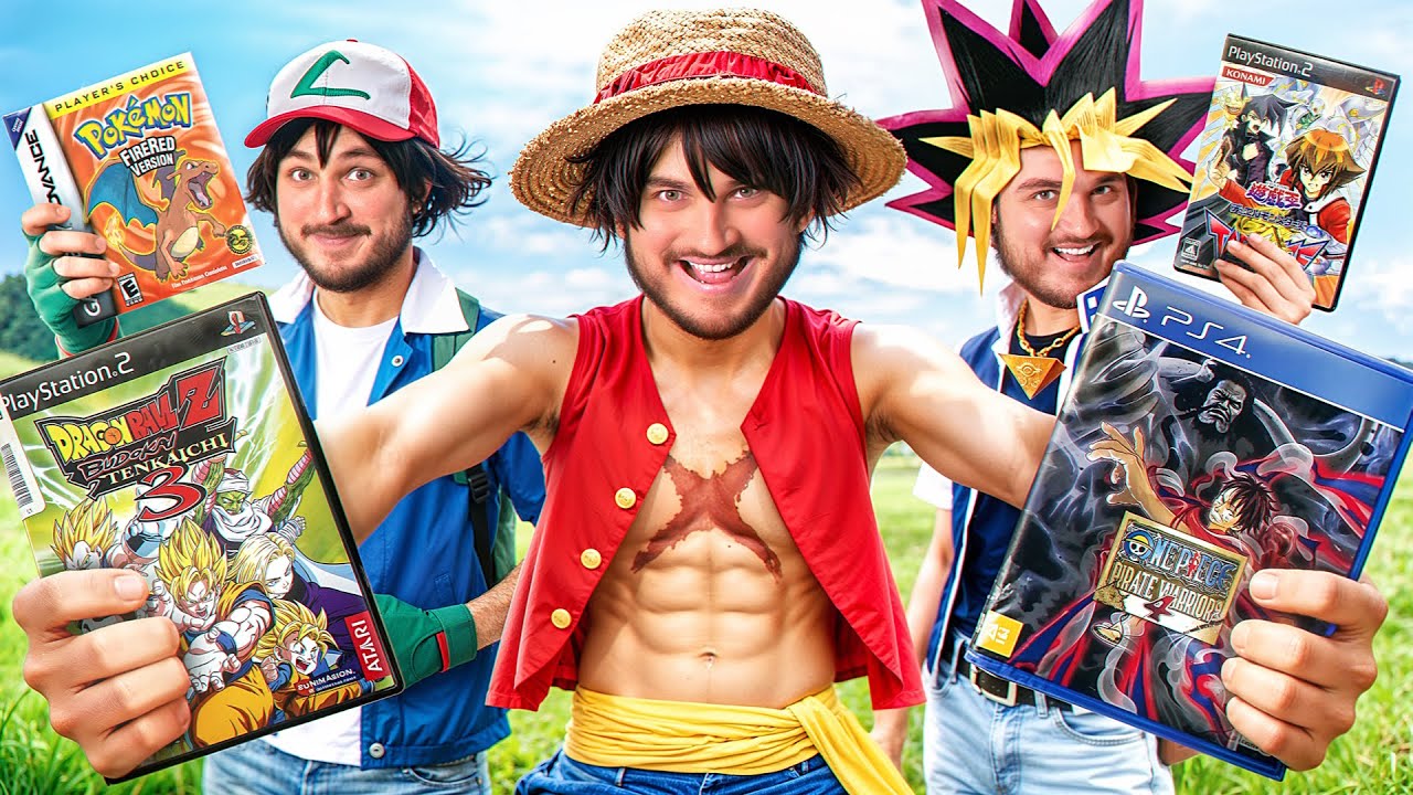 JOGUEI os MELHORES Jogos de ANIME (mas eu não vejo animes)