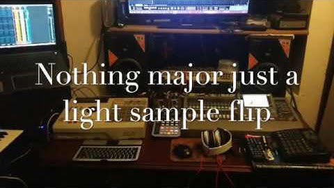 Luther Vandross sample flip video , beat making, sampling, MPC, Studio one 3 , ASR-X Pro