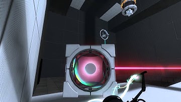 Portal 2 - custom sp map "LaserDeviance" Blindrun