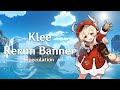 Klee Rerun Banner | Genshin Impact