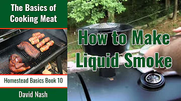 How to Make Liquid Smoke at Home | Distill Wood Smoke for BBQ Flavoring!