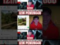 rumah gadang yang harus ada izin penunggu saat datang