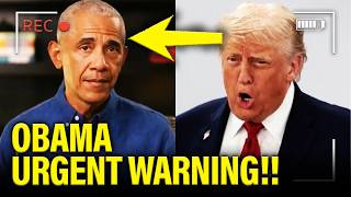 🚨Obama Issues URGENT WARNING on Trump TO MILITARY and PUBLIC!!!
