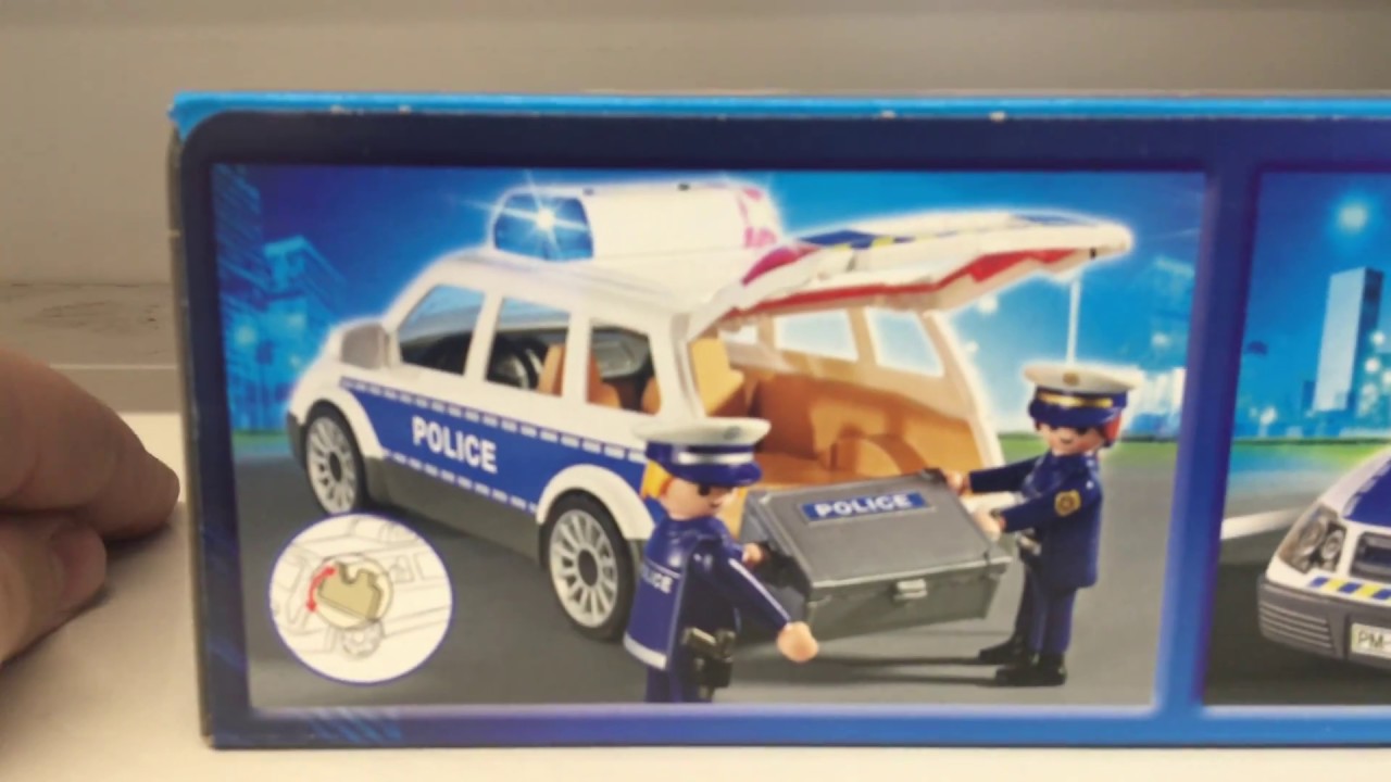PLAYMOBIL 6920 - Playmobil City Action - Polizeiwagen (6920) - YouTube