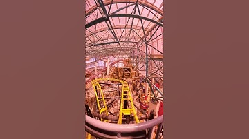 Crazy WTF inversions!? 😵 #shorts #rollercoaster