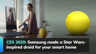CES 2020: Samsung made a Star Wars-inspired droid for your smart home